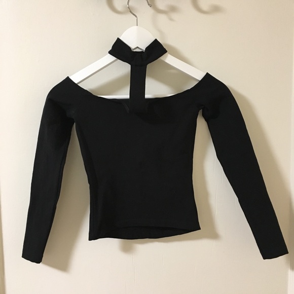 American Apparel Mid-Length Choker Top - Picture 4 of 5